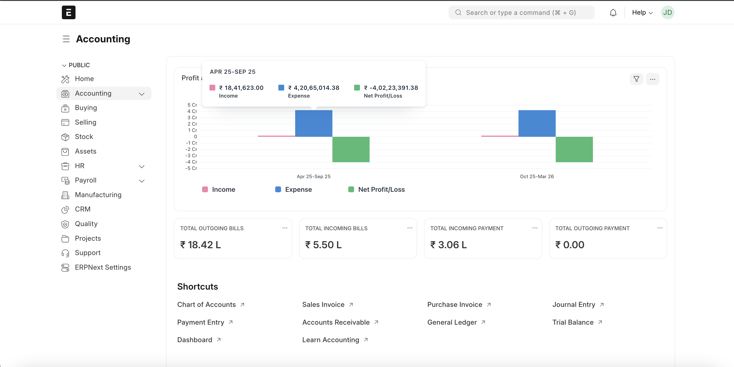 Finance Dashboard
